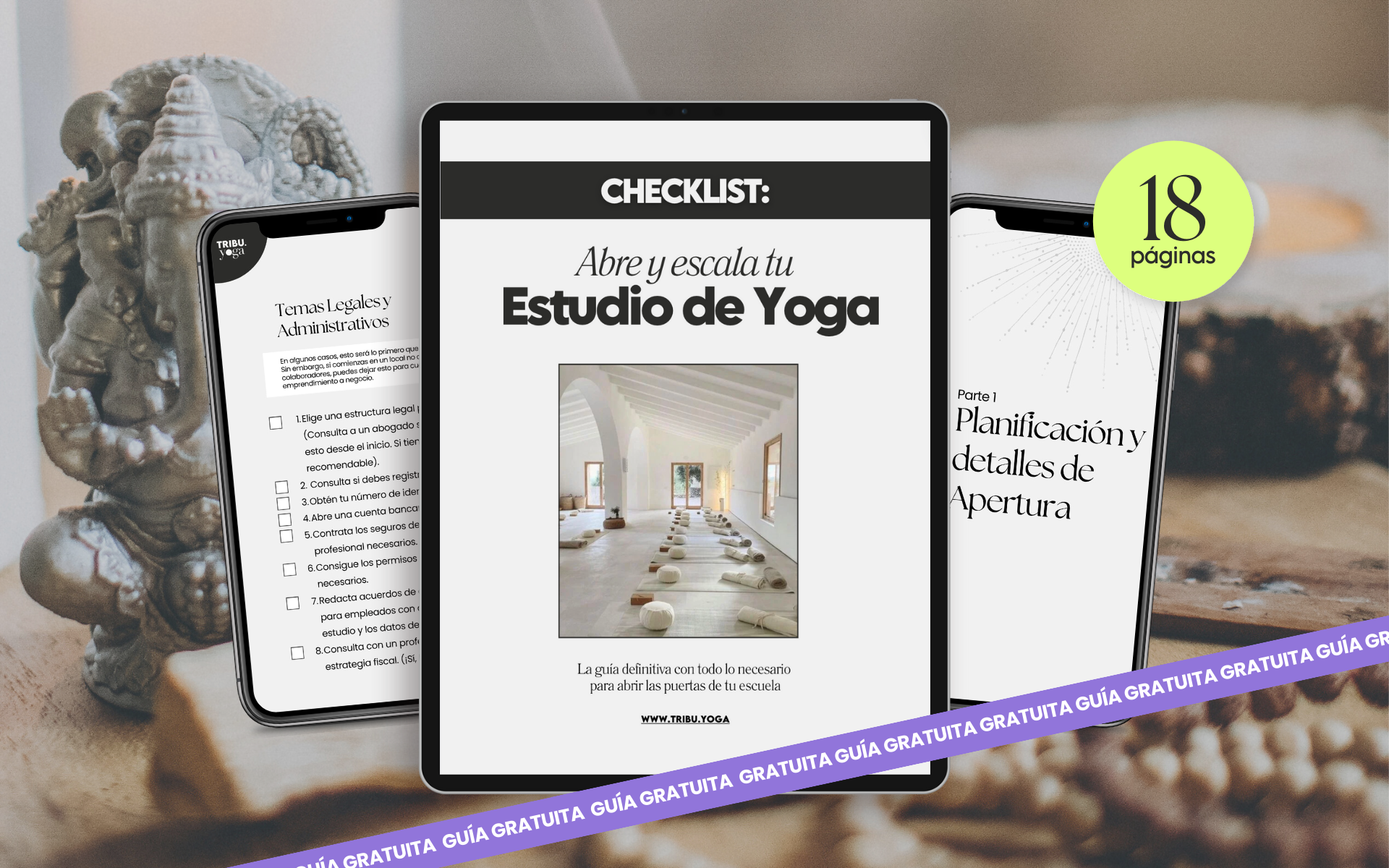 Checklist Abrir Escuela de Yoga 