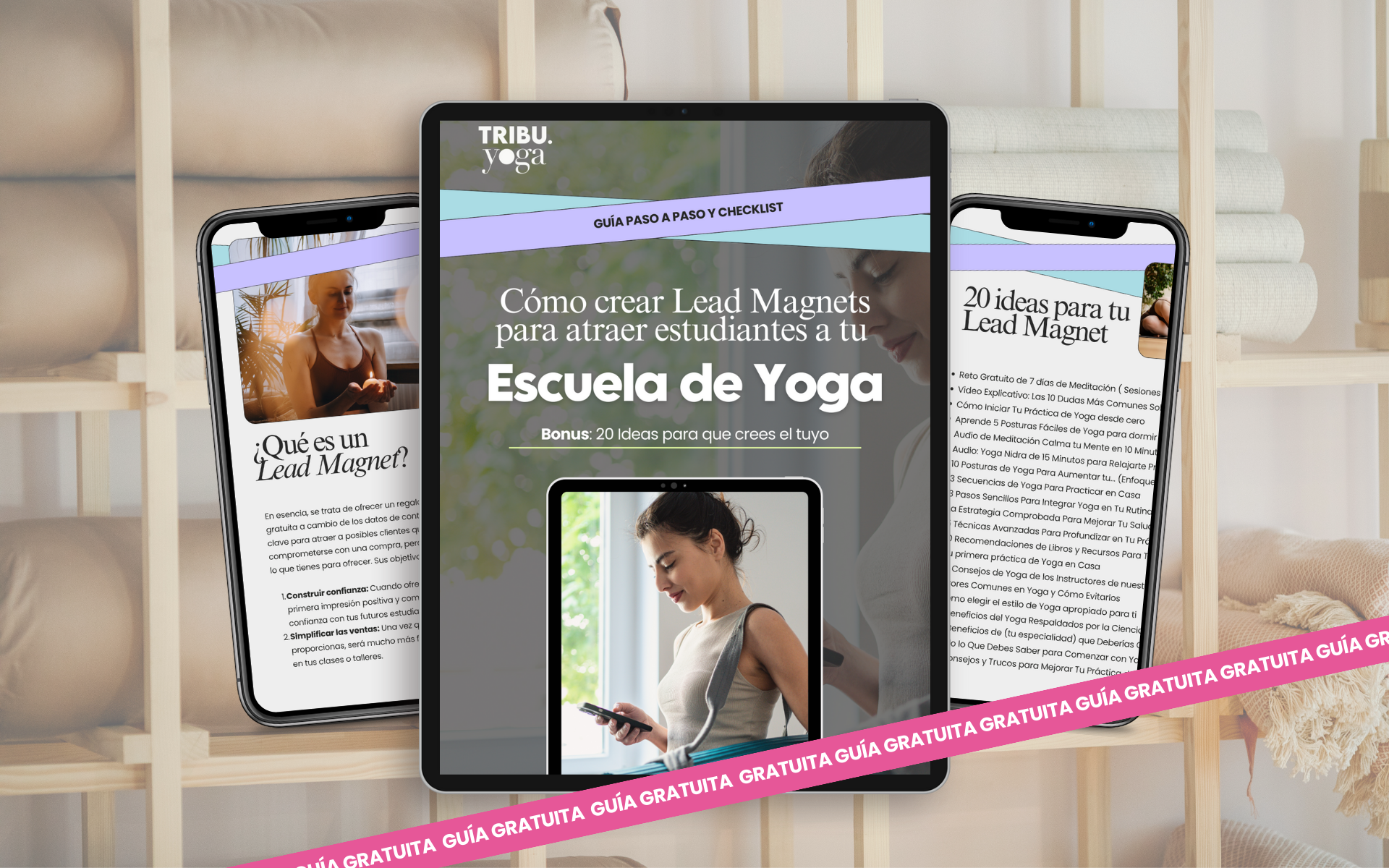Cómo hacer un Lead Magnet para Atraer Estudiantes a tu Escuela de Yoga 