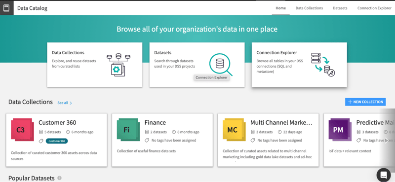 Data collections help find trusted data