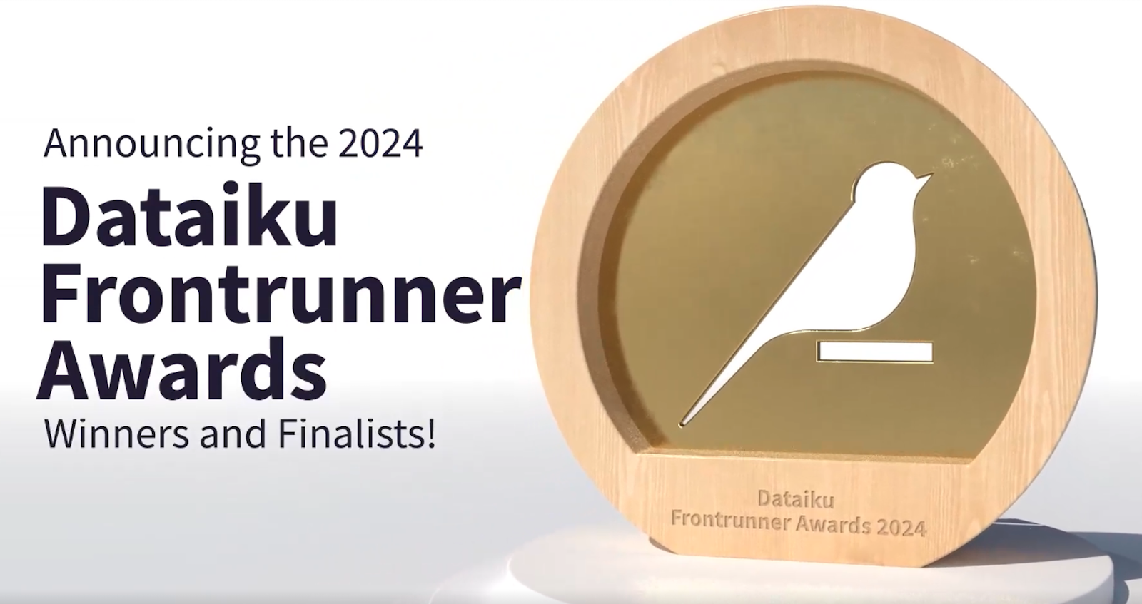 Celebrating data & AI innovation: Dataiku Frontrunner Awards 2024