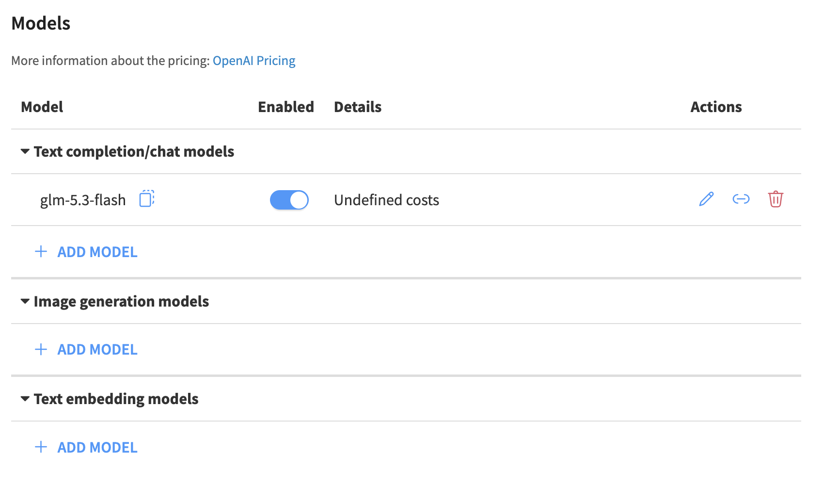 openai-connection-model-list