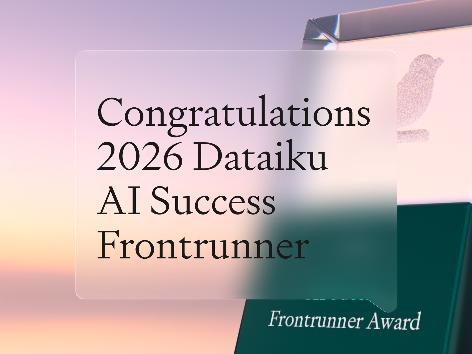2026-ai-success-frontrunner-award-banner