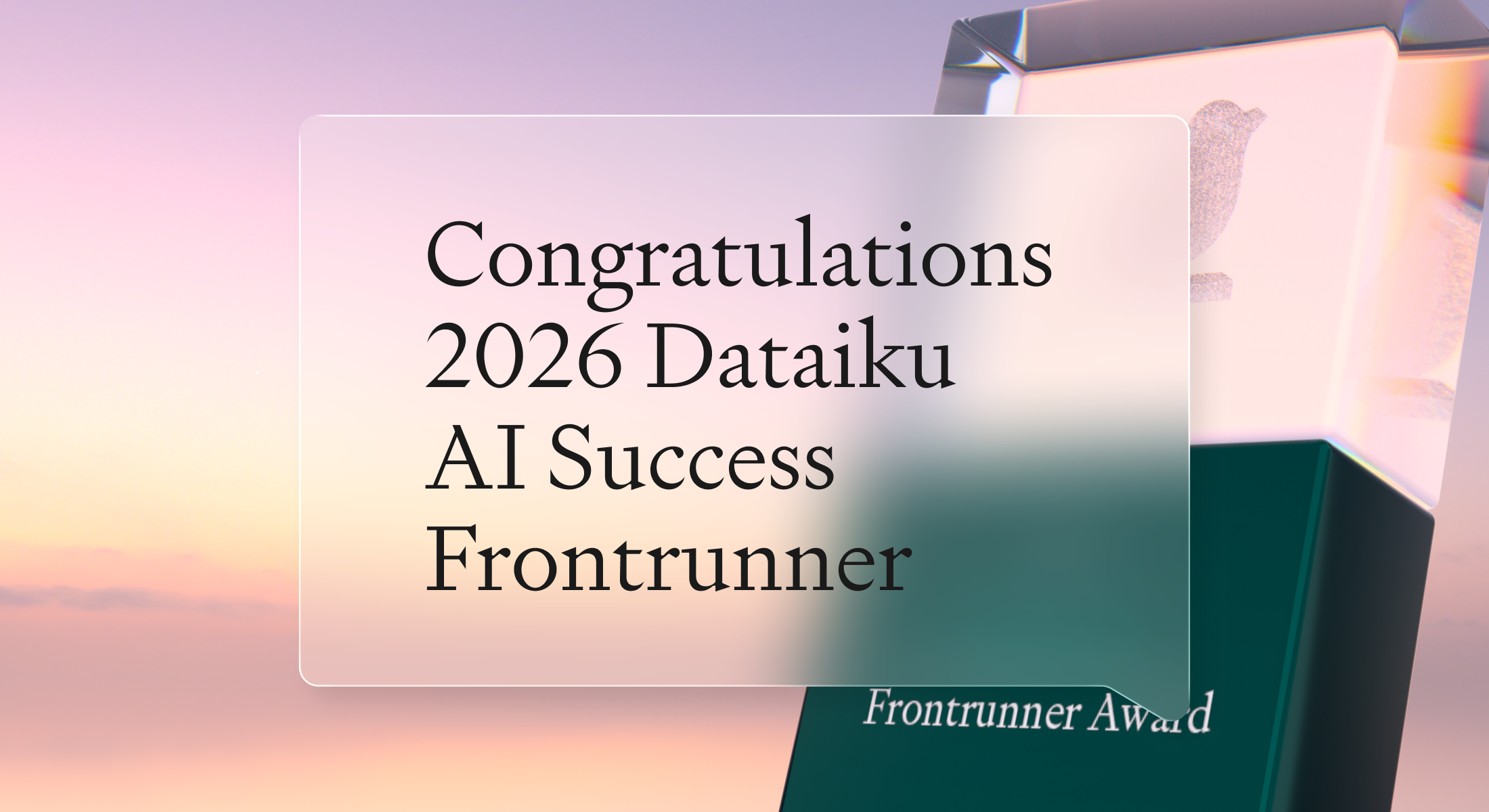 2026-ai-success-frontrunner-award-banner