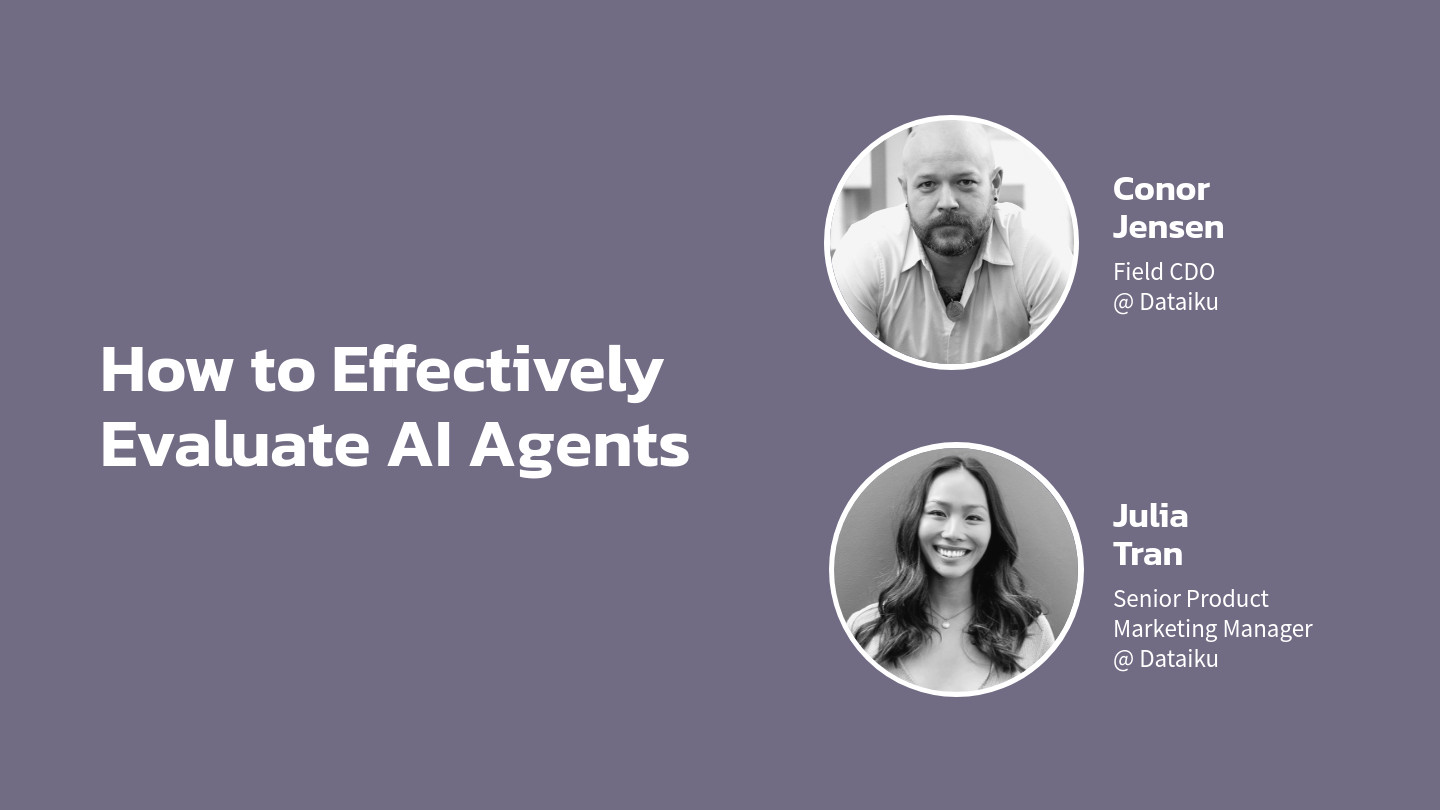 How to Effectively Evaluate AI Agents Webinar