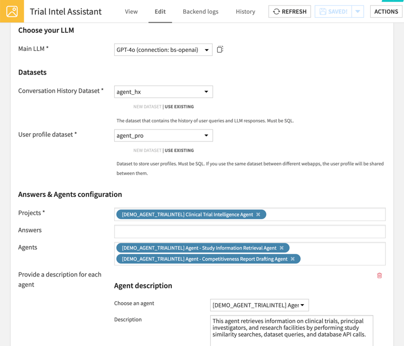 trial intel assistant