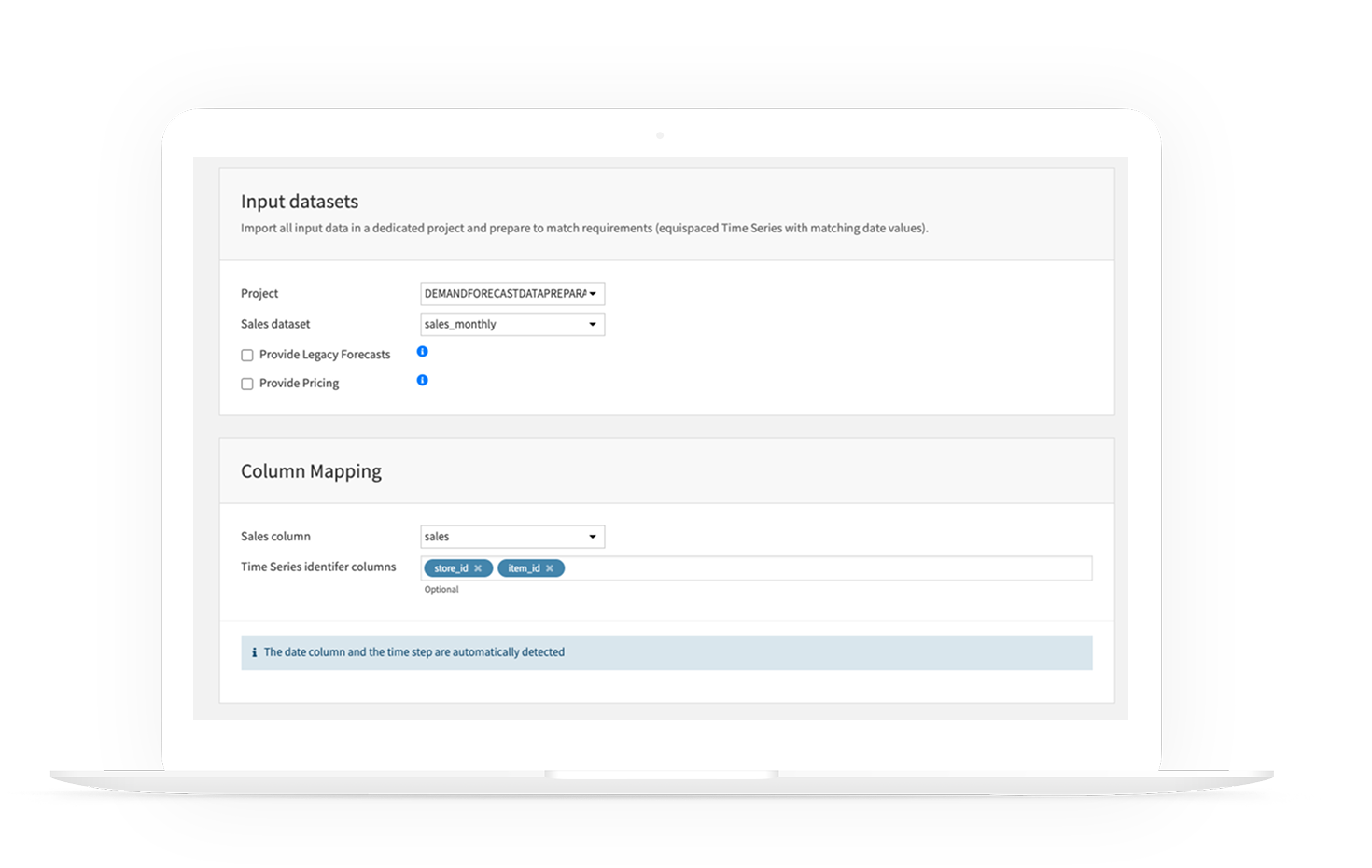 Monitor Past Sales & Project Future Sales