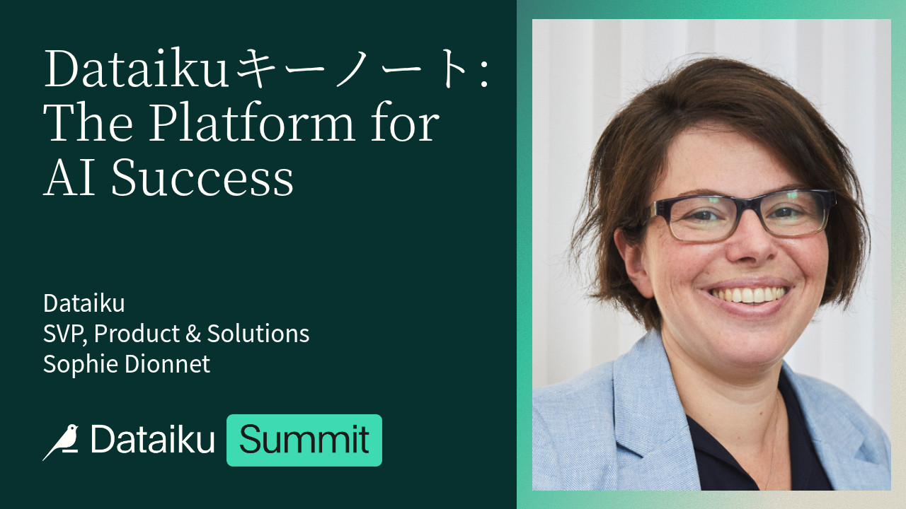 Dataiku keynote: The Platform for AI Success (1)