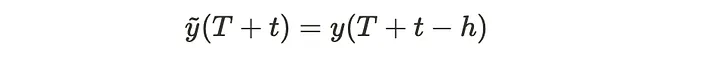 Seasonal naive forecast formula