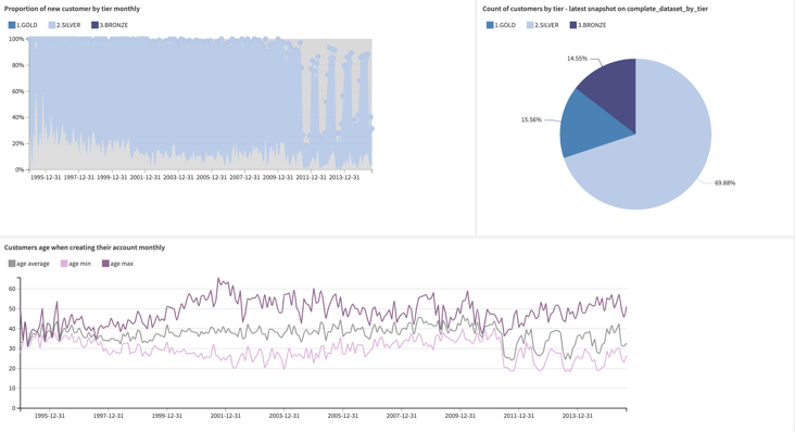 Rapid and comprehensive customer analysis