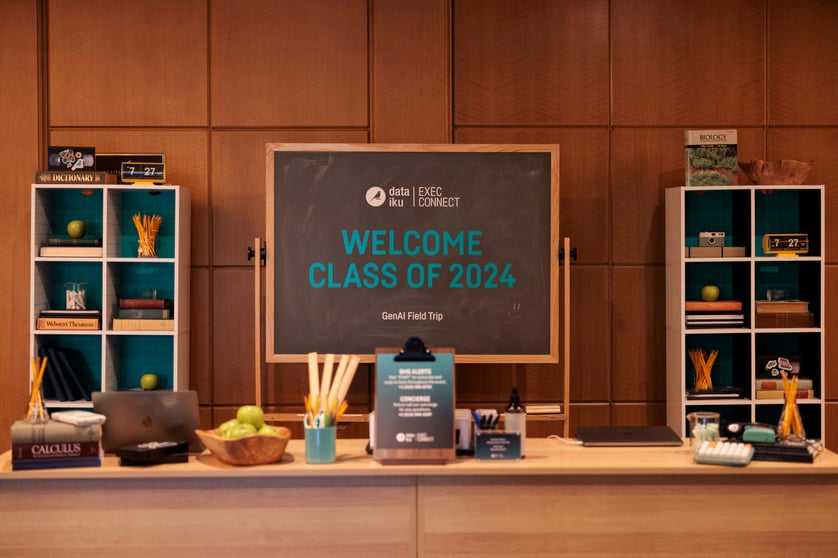 Execs back to school with the Dataiku GenAI field trip