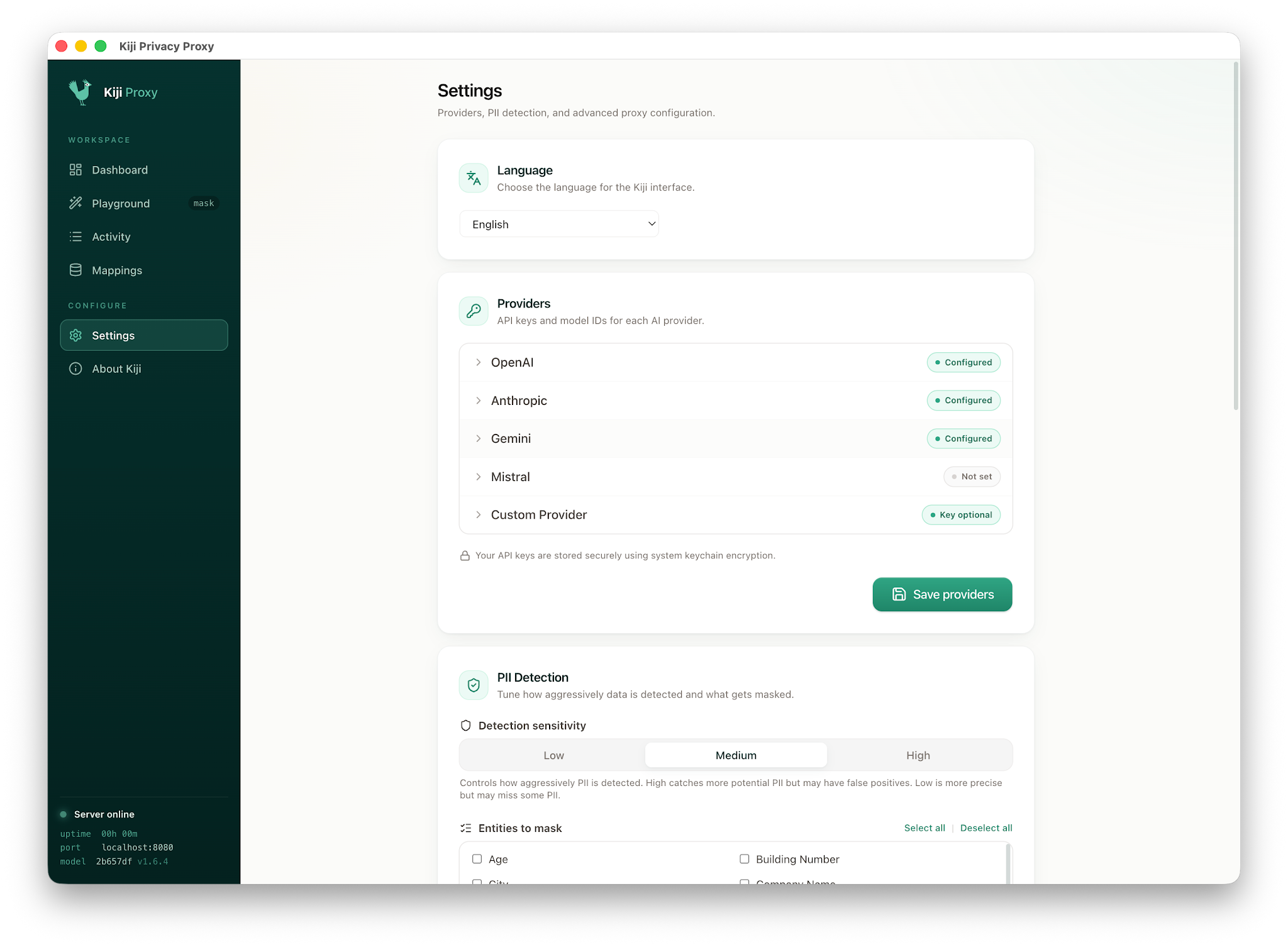 Internationalizing an Electron App: Lessons from the Kiji Privacy Proxy
