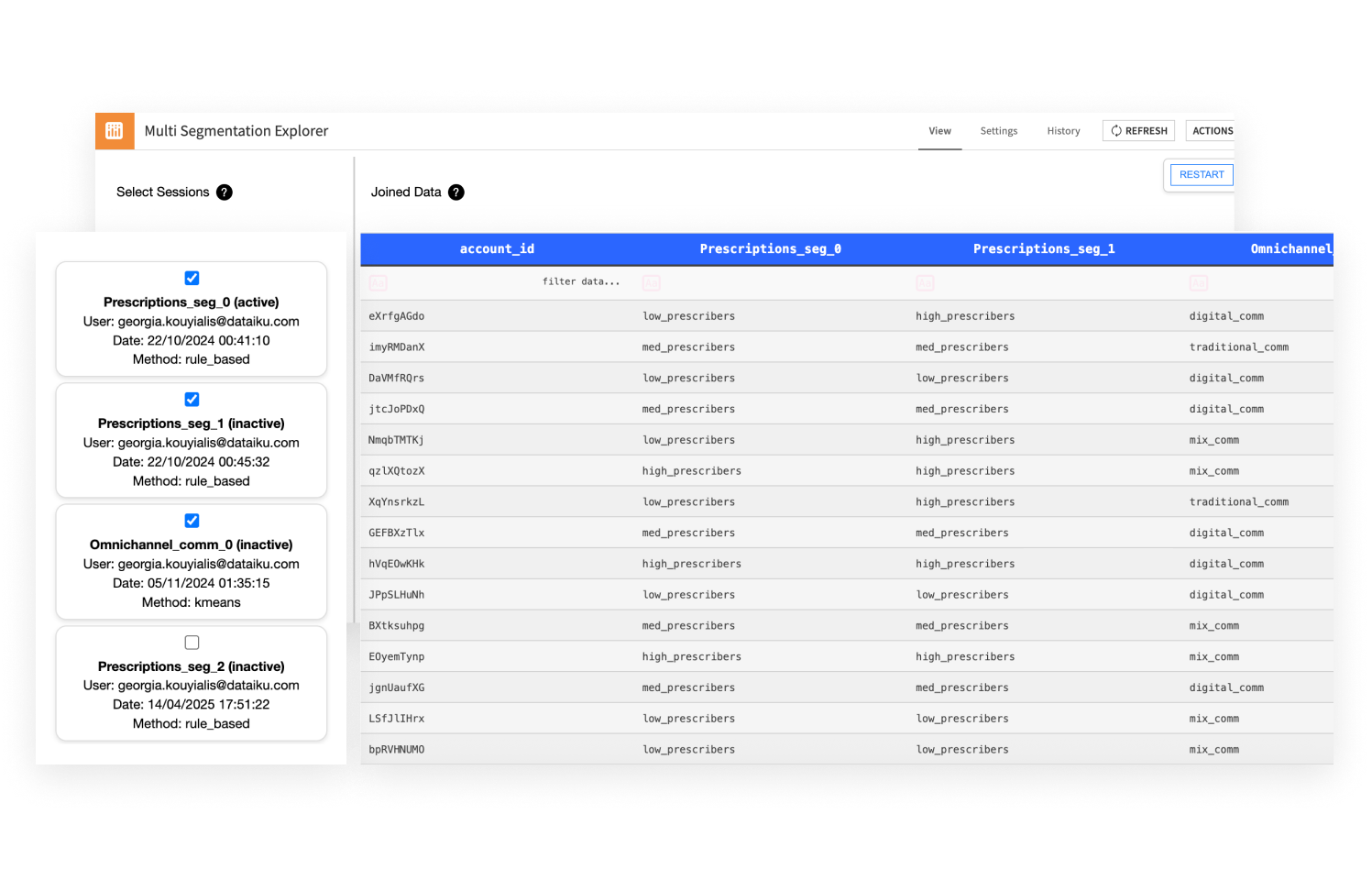 Optimize Segments Through Quick Comparisons
