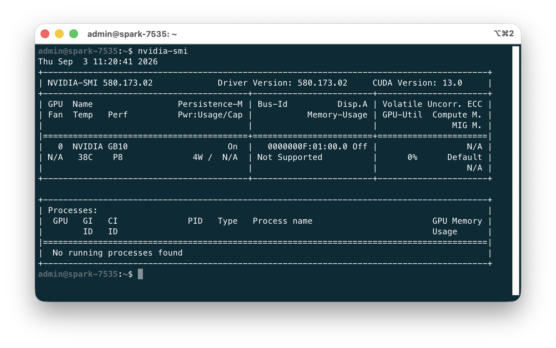 nvidia-smi-on-dgx-spark