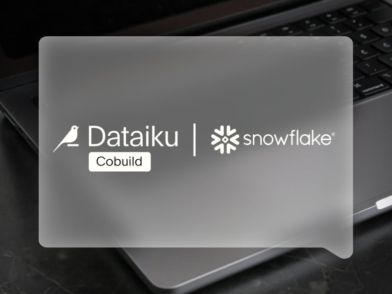 Dataiku Launches Cobuild on Snowflake