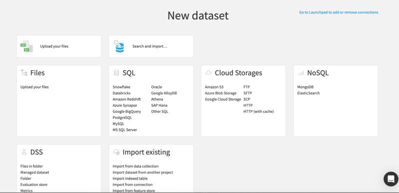 Alteryx to Dataiku: Working with datasets