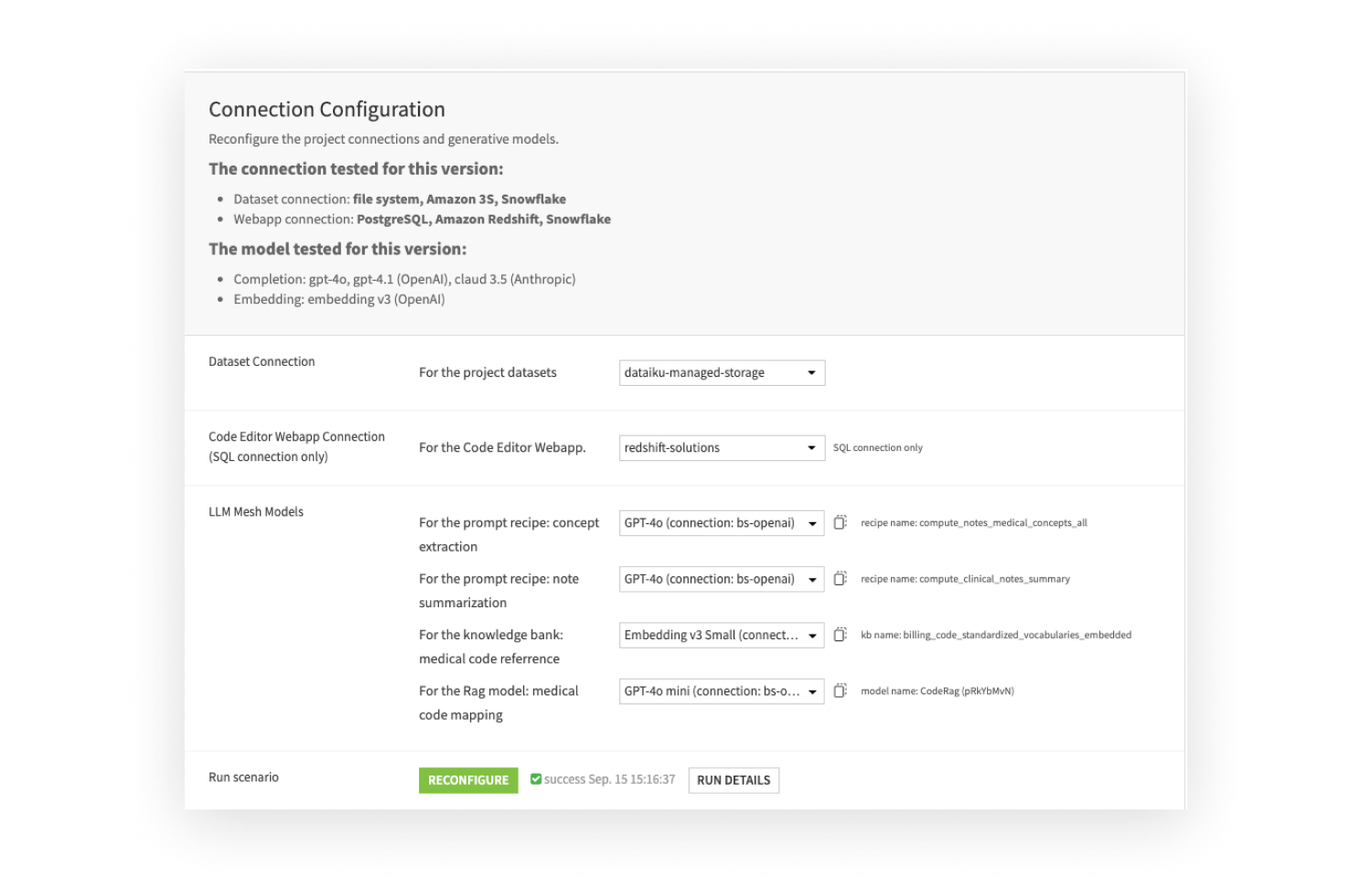 Configure Your GenAI Pipeline
