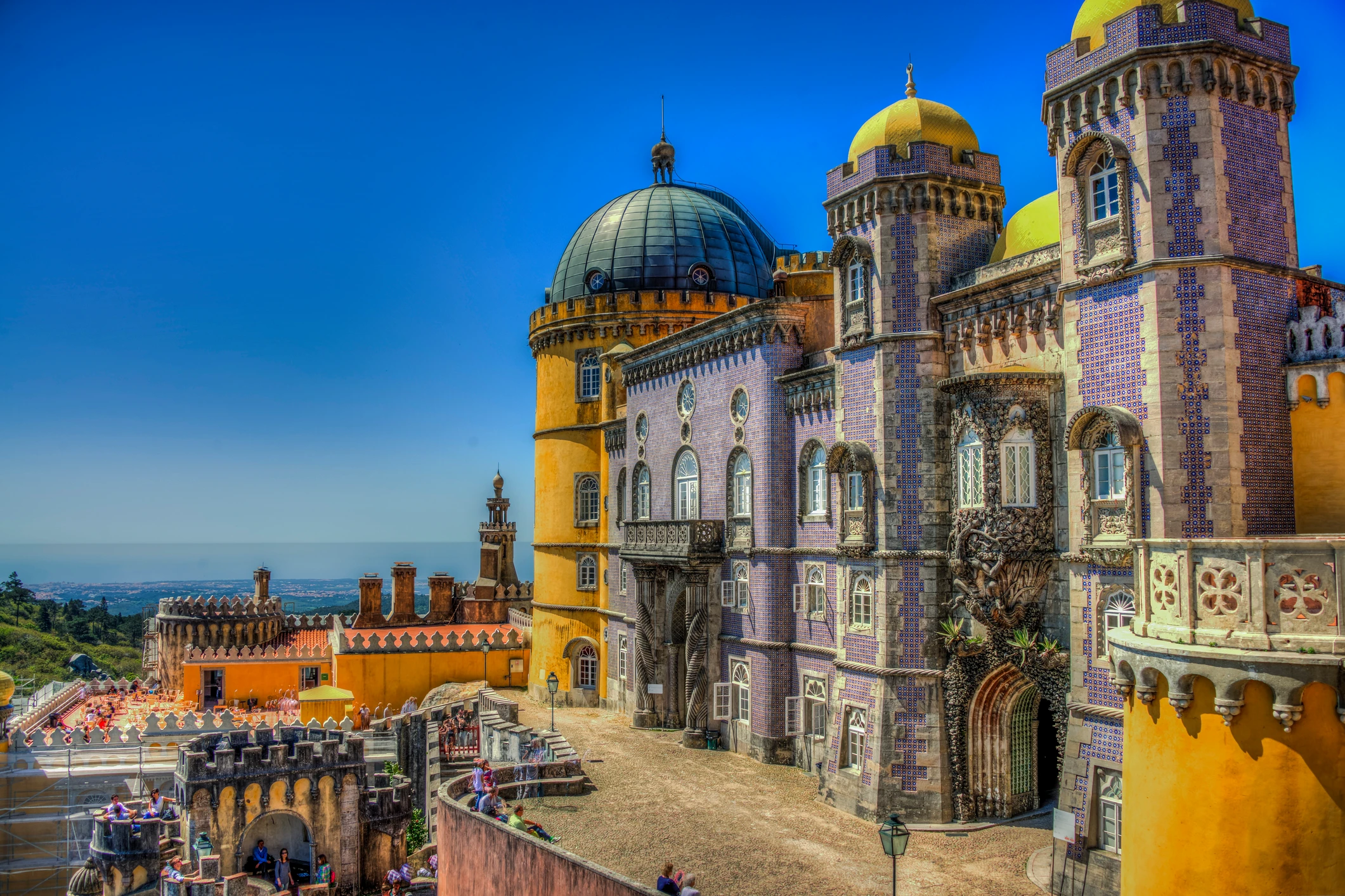 Portogallo - Sintra palazzo Pena