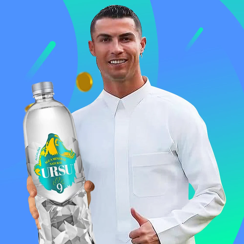 جنون سعر مياه رونالدو.. اقرأ قليلاً أيها "الدون"!