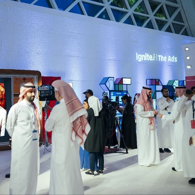 حضور مايقارب الـ 20 الف زائر لفعاليات ‏"Ignite | The Ads" بالرياض