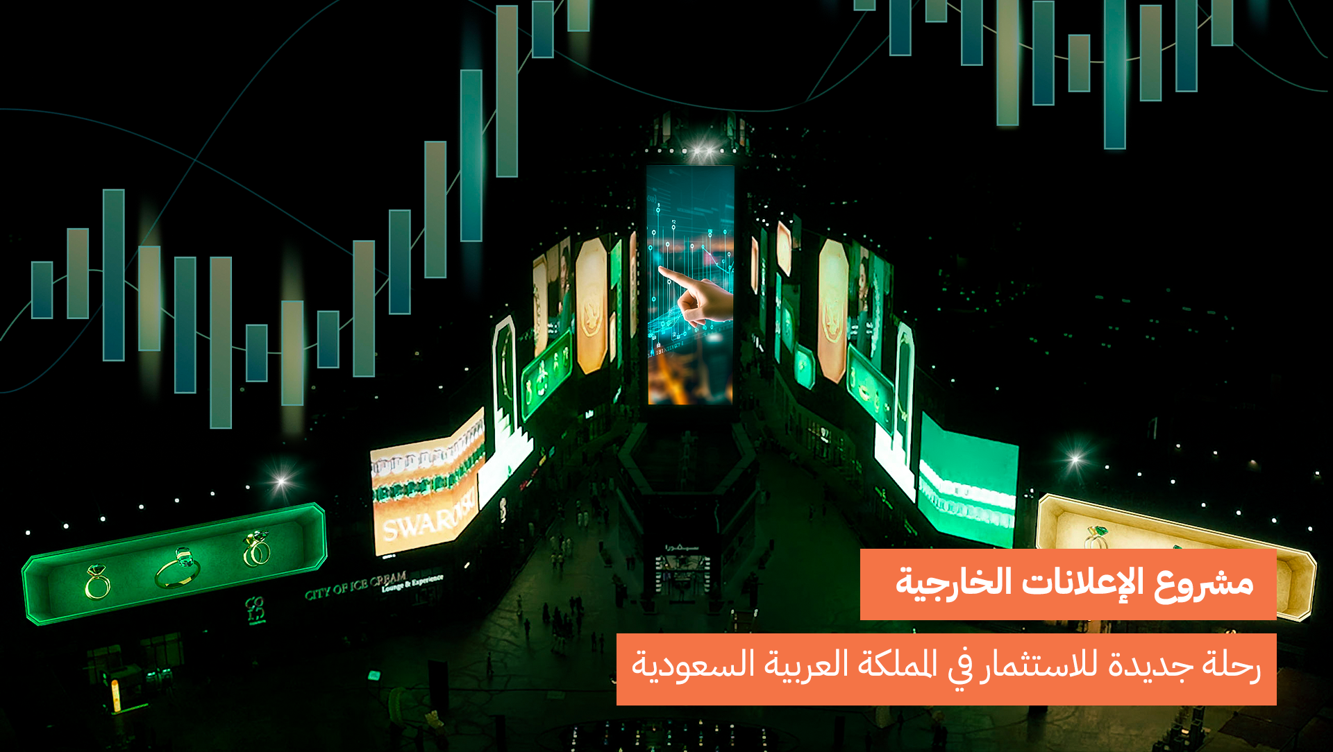 Cover Image for الهيئة العامة السعودية للطرق تكشف عن مشروع ضخم للإعلانات الخارجية على الطرق السريعة.
