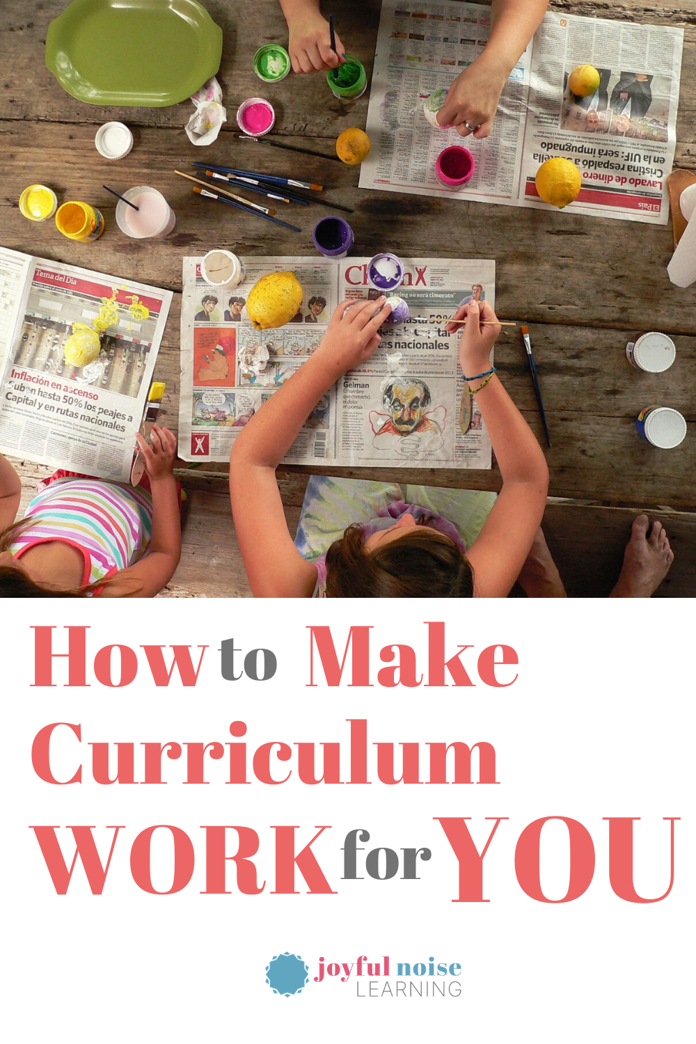 How to Make Curriculum Work for You Pinterest 