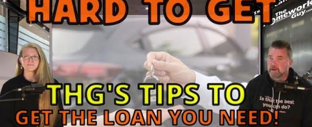 CAR LOANS ARE PLAYING HARD TO GET! THG SHOWS HOW TO SUCCEED ANYWAY! The Homework Guy, Kevin Hunter