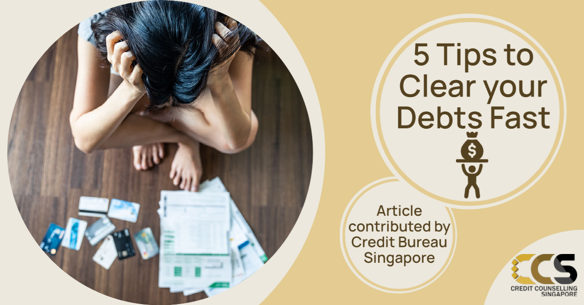 Five Tips To Manage Debts Better | Credit Counselling Singapore