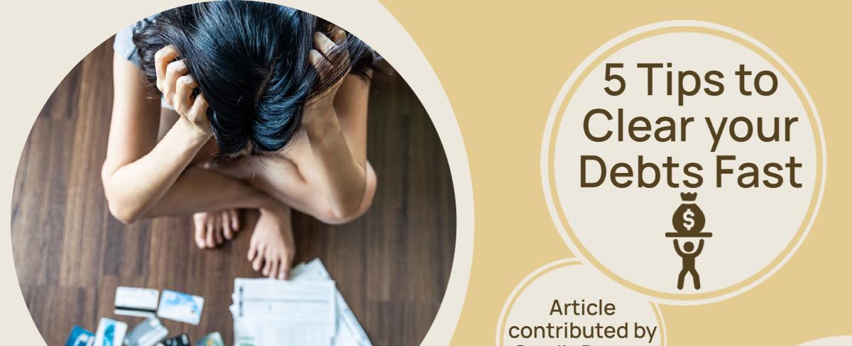 Five Tips To Manage Debts Better | Credit Counselling Singapore