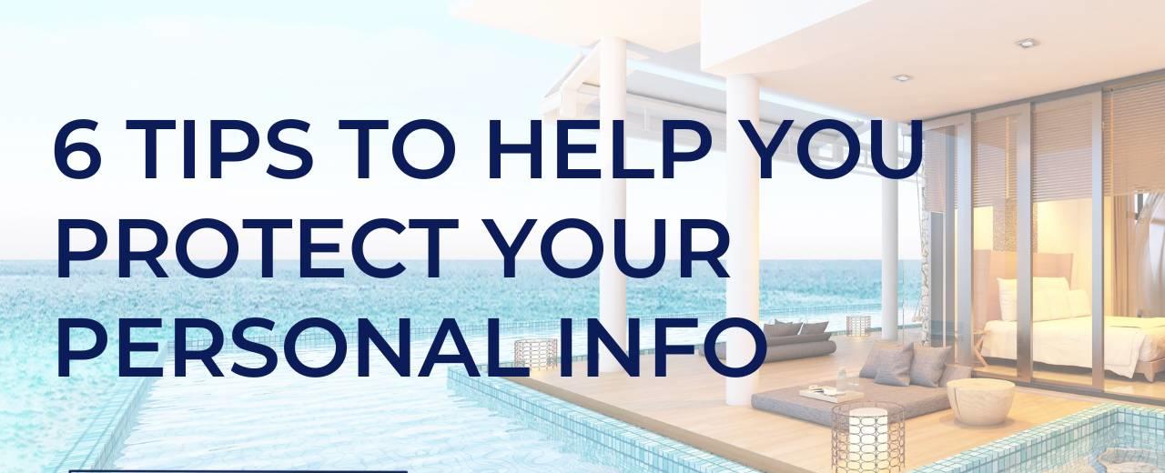 Finance Tips: Protecting Your Personal Information Online