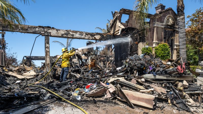 State Farm stops home insurance sales in California, citing wildfire risks | CNN Business