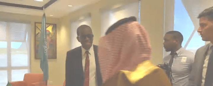 Pierre, King and senior government officials received Minister of Tourism for Saudi Arabor high-level discussions on investment and developmental financing