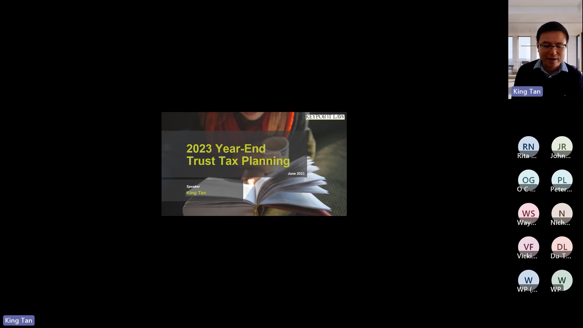 Year End Tax Planning for Family Trusts with King Tan