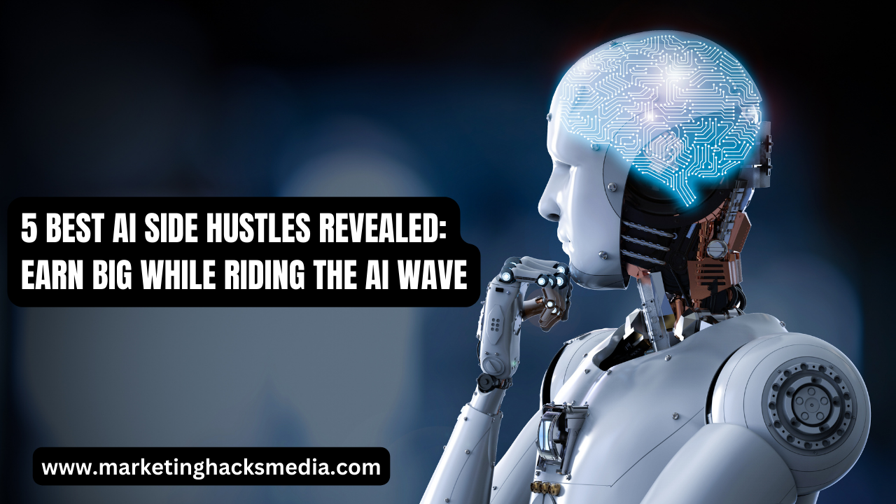 5 Best AI Side Hustles Revealed: Earn Big While Riding the AI Wave – Marketing Hacks Media