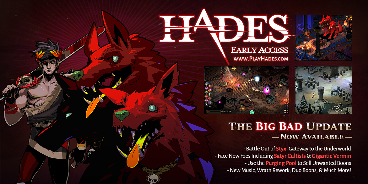 Hades: v1.0 Has Arrived!! · Hades update for 17 September 2020