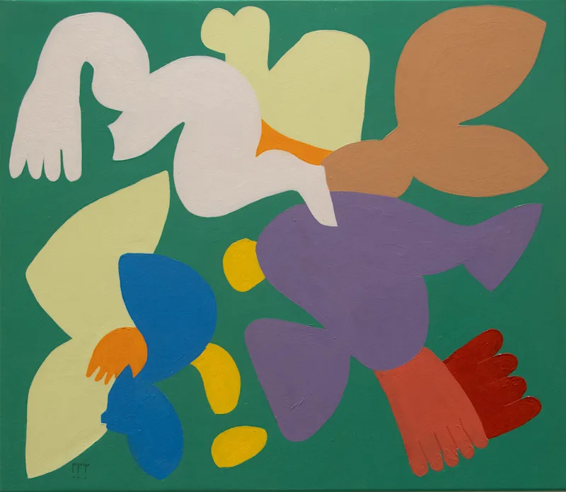 Untitled - 66 x 76 cm - Acrylic on Canvas - 2026