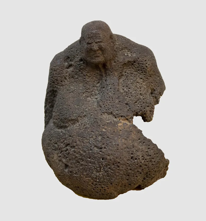 The Buddha - 18 x 14 x 12 cm - Bronze 