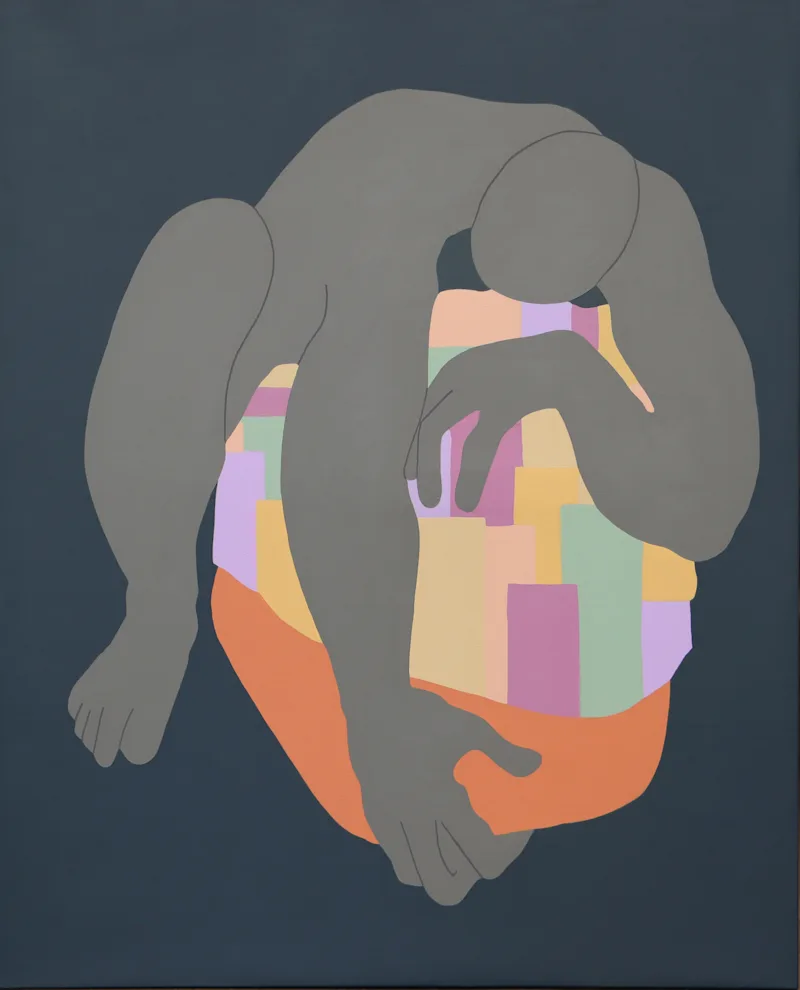 Untitled - Acrylic on Canvas - 2025