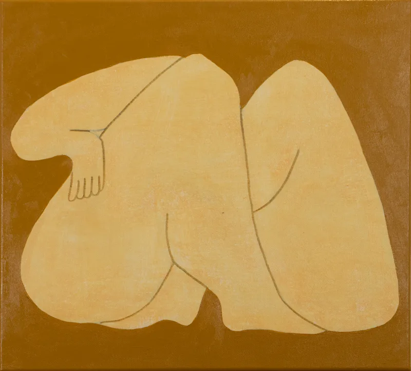 Untitled - 40 x 45 cm - Acrylic on Canvas - 2026 