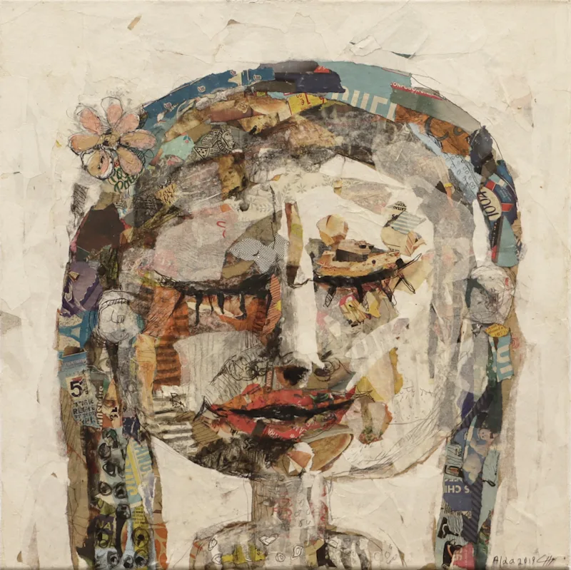 Untitled - 40 x 40 cm - Mixed Media on Canvas - 2019