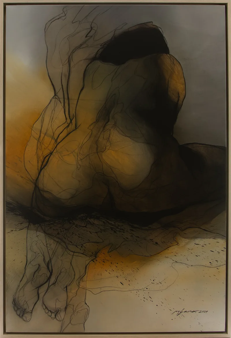 Untitled - 150 x 100 cm - Acrylic on Canvas - 2024