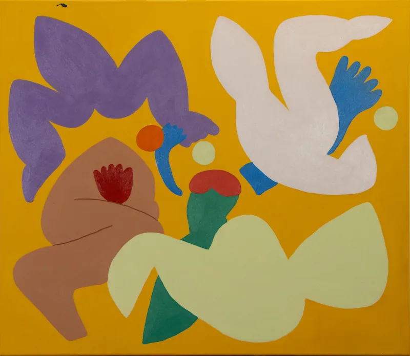 Untitled - 66 x 76 cm - Acrylic on Canvas - 2026
