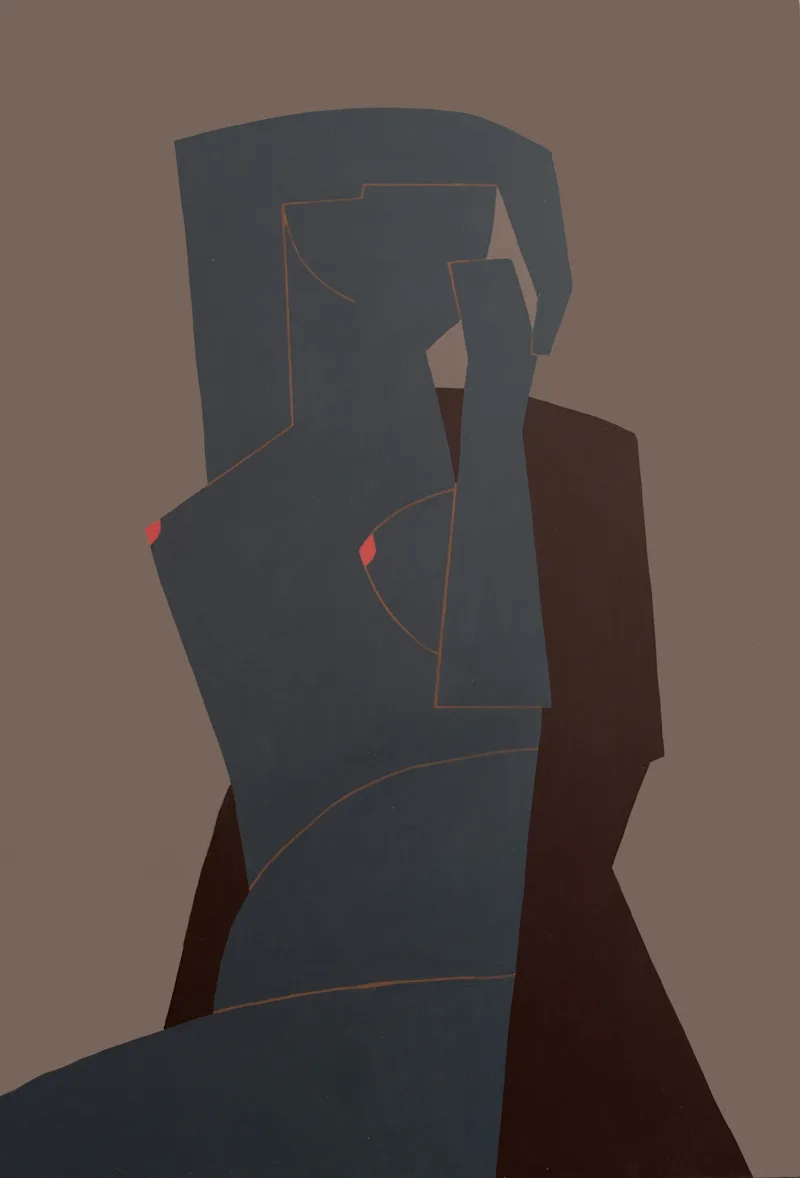 Untitled - 150 x 100 cm -Acrylic on Canvas - 2026