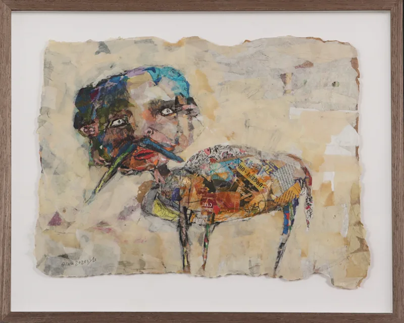 Untitled - 31x45 cm - Framed 44x54 cm - MMOC-2020