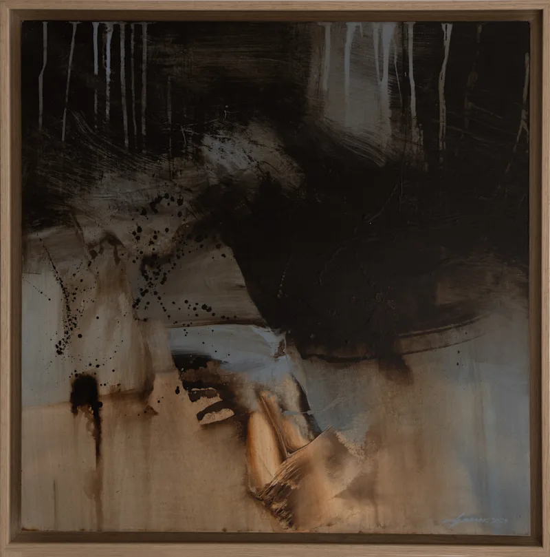 untitled - 60 x 60 cm - Acrylic on Press Board 