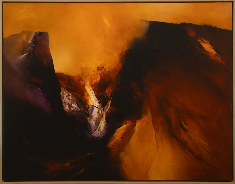 Untitled - 153 x 197 cm - Acrylic on Canvas - 2023