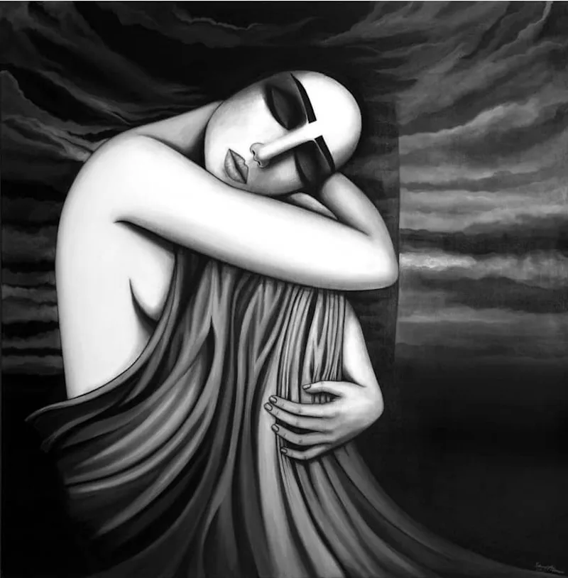 Untitled - 120 x 120 cm - Acrylic on Canvas - 2015 