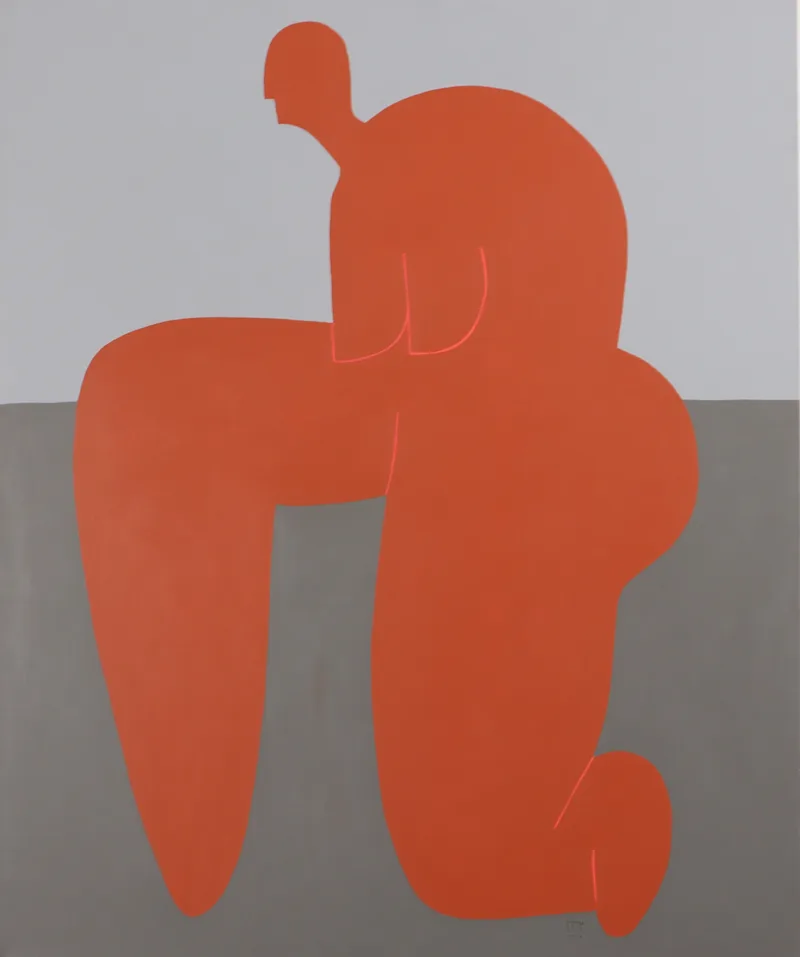 Untitled -Acrylic on Canvas - 2025