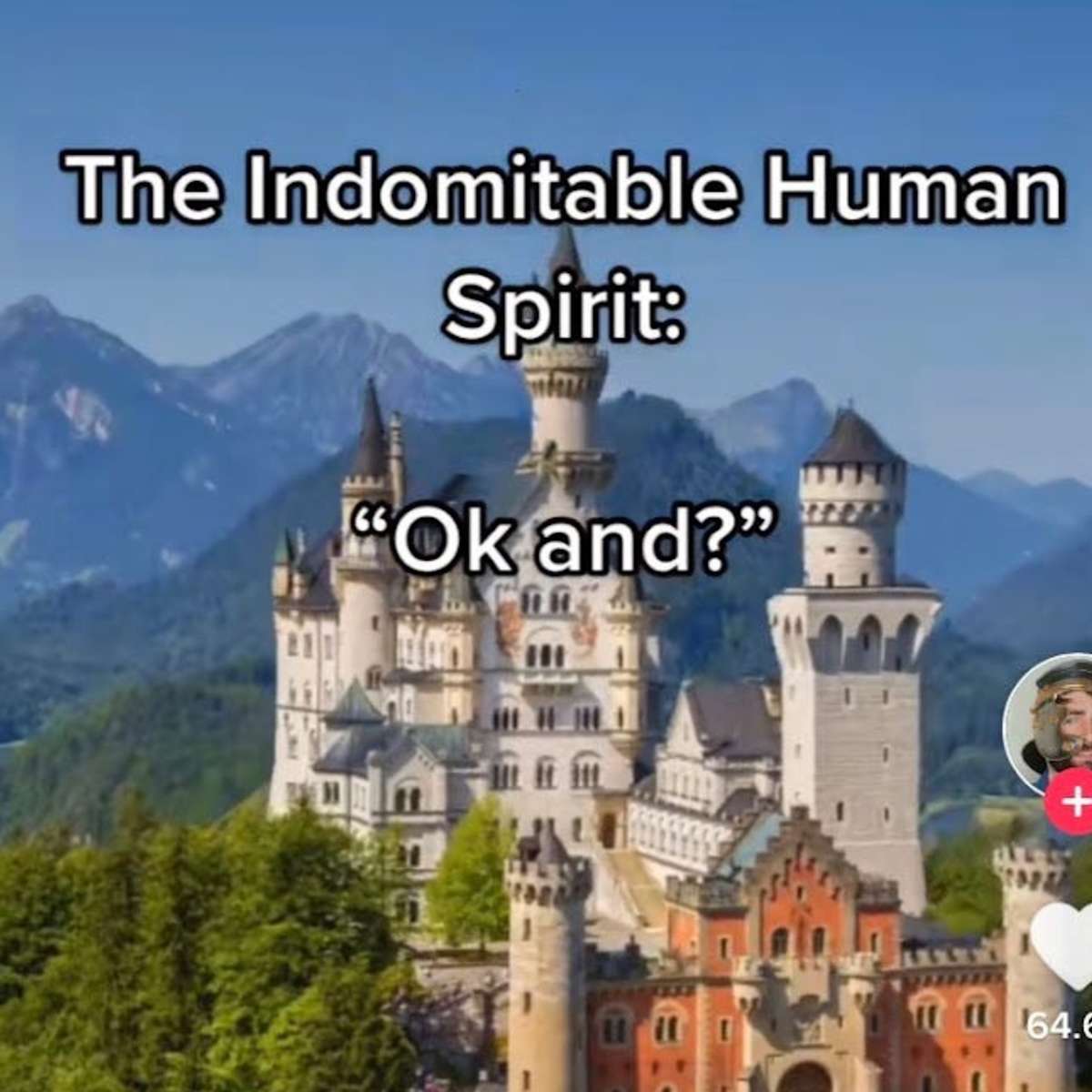 Indomitable Examples Join the dirtyverse: TikTok indomitable human spirit meme