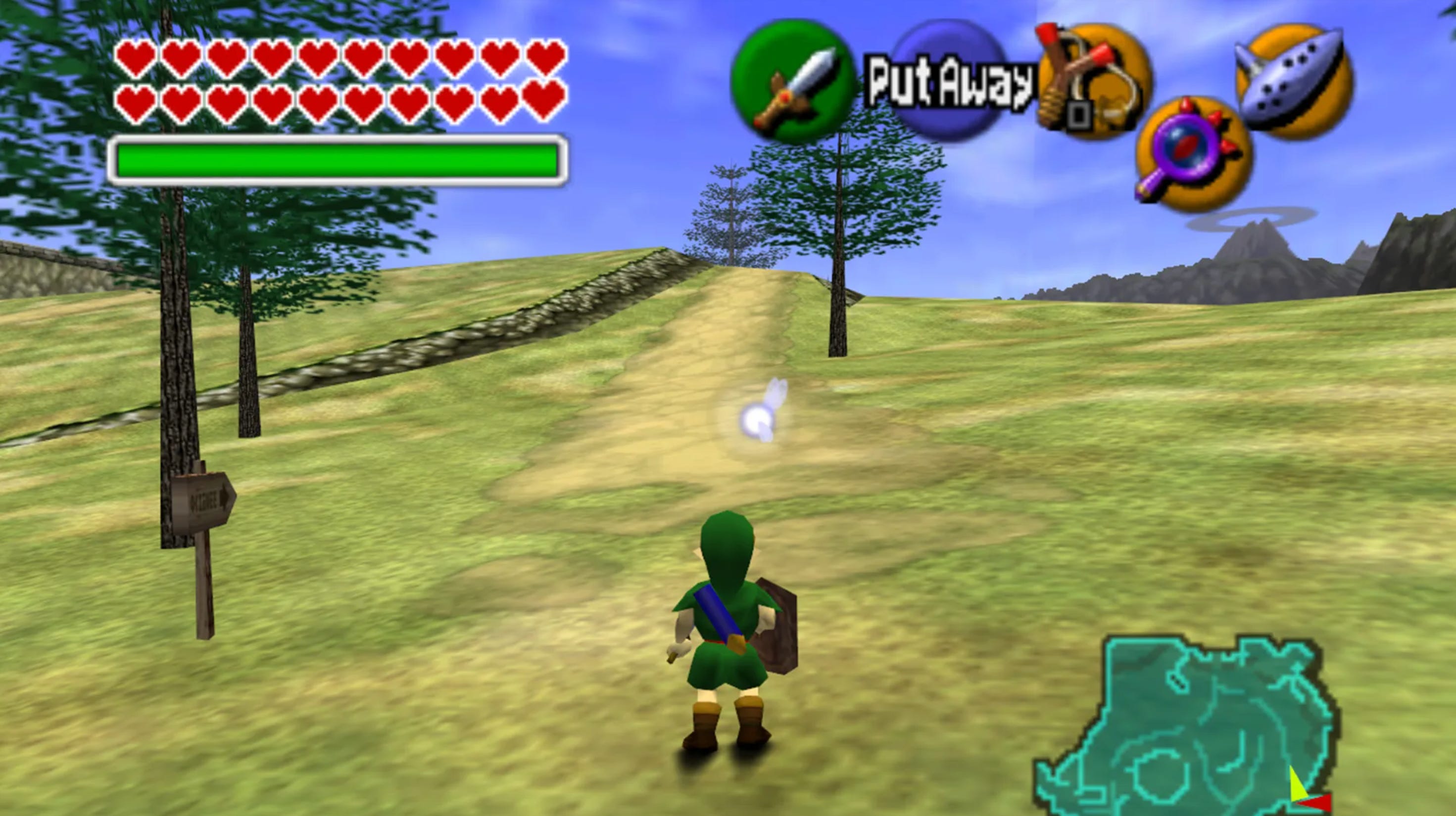 Play The Legend of Zelda - Ocarina of Time (Debug Edition) (N64