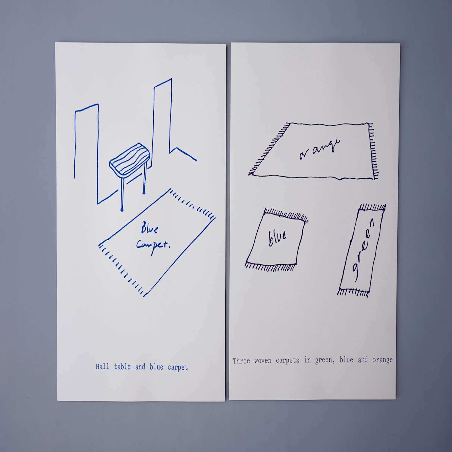 A vintage print featuring illustrations by Jasper Morrison; Courtesy of Pamono.